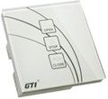 GSC08-1 Стеклянная панель управления. Белая	