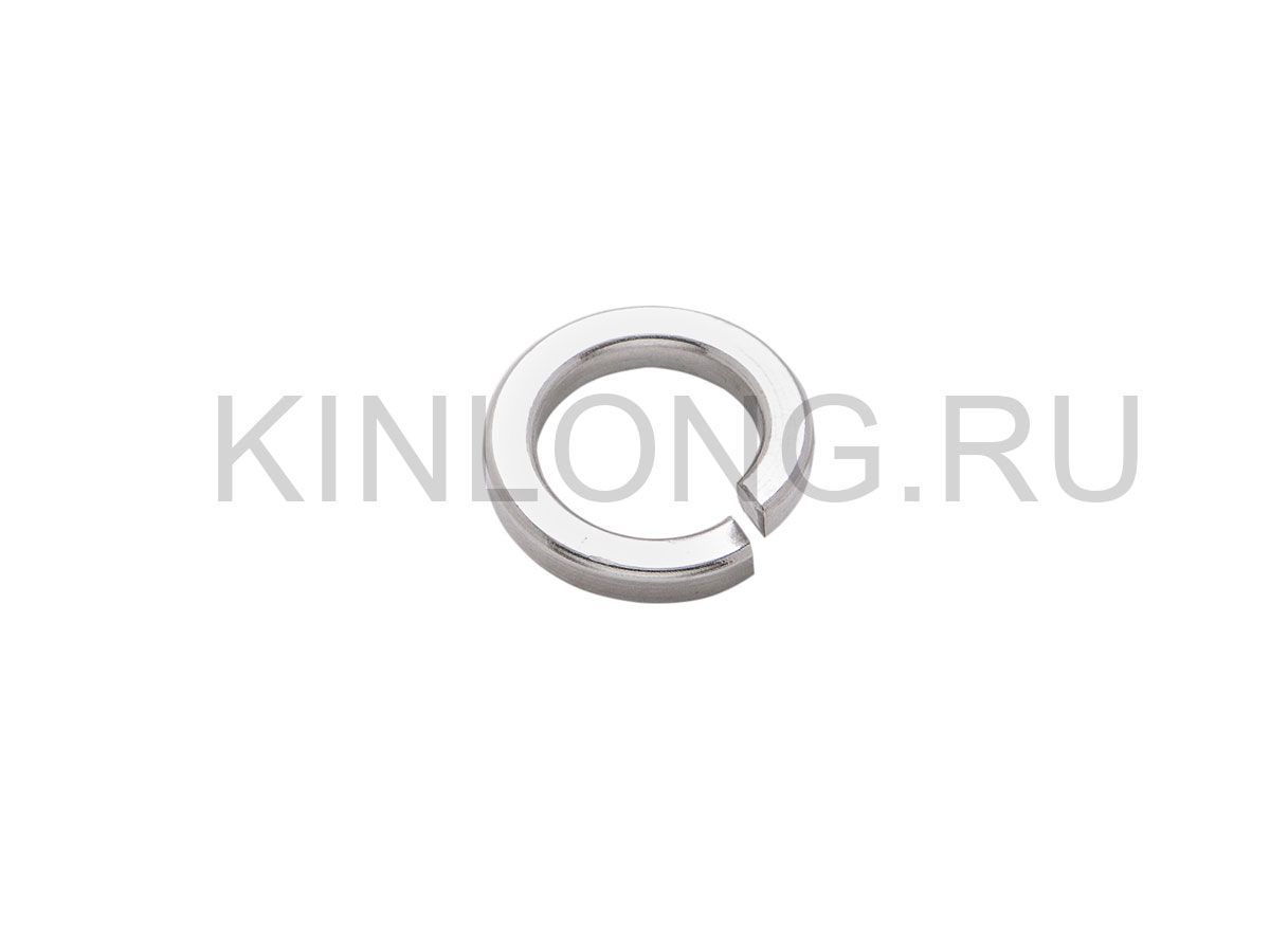 KR614 Шайба пружинная (гровер) B14, DIN 127, А2, матовая