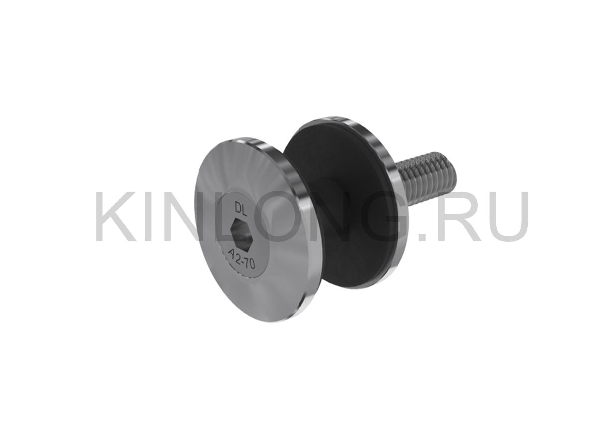 YM01-35 Стеклодержатель, Ø35, М8, AISI 316, SSS