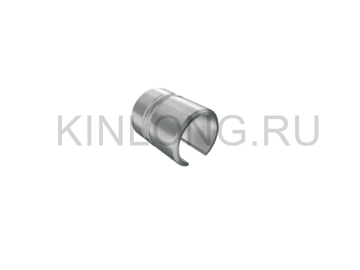 LJL04 U Соединитель поручня Ø44.5; 180⁰; SSS; AISI 304
