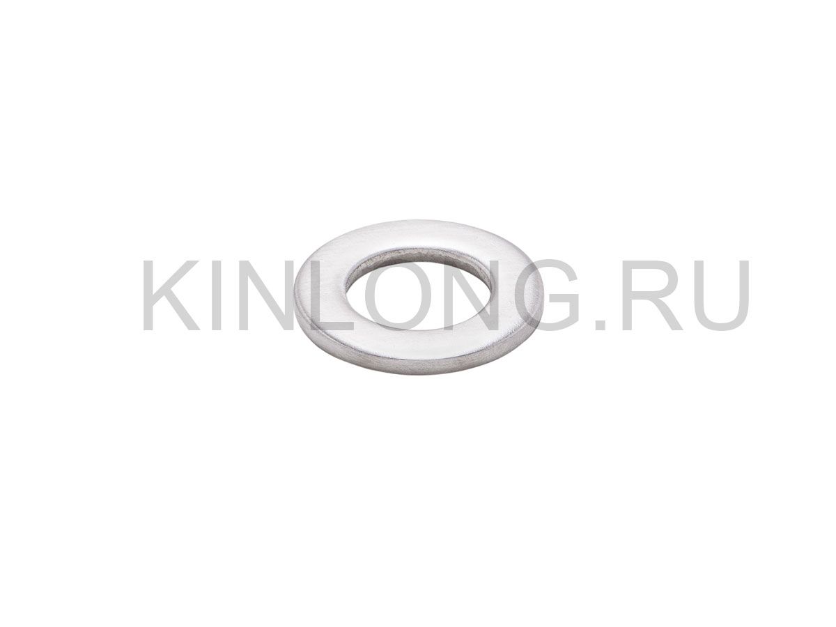 KR514 Шайба плоская B14, DIN 125, А2, матовая