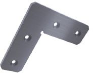 INH301 Закладная 90⁰ для поручня: INH101; INH102; INH103; AISI 304; SSS