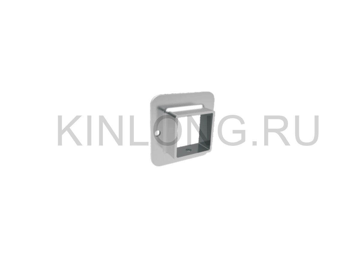 LJG03 Торцевое крепление поручня к стене 40х40; PSS; AISI 316