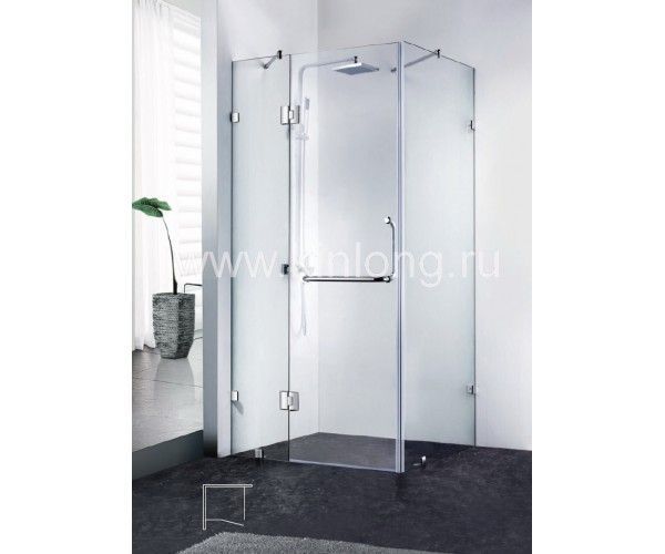 06 WHY11050 Петля стекло-стекло SSS, AISI 304 KINLONG