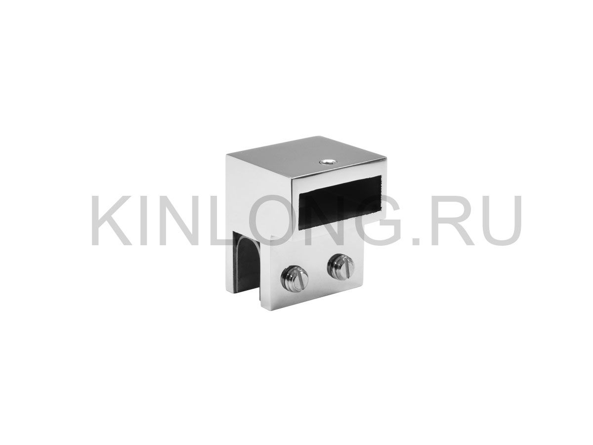 CG508-01 Стеклодержатель штанга-стекло 30х10 мм., Т=8-12мм, AISI 304, SSS