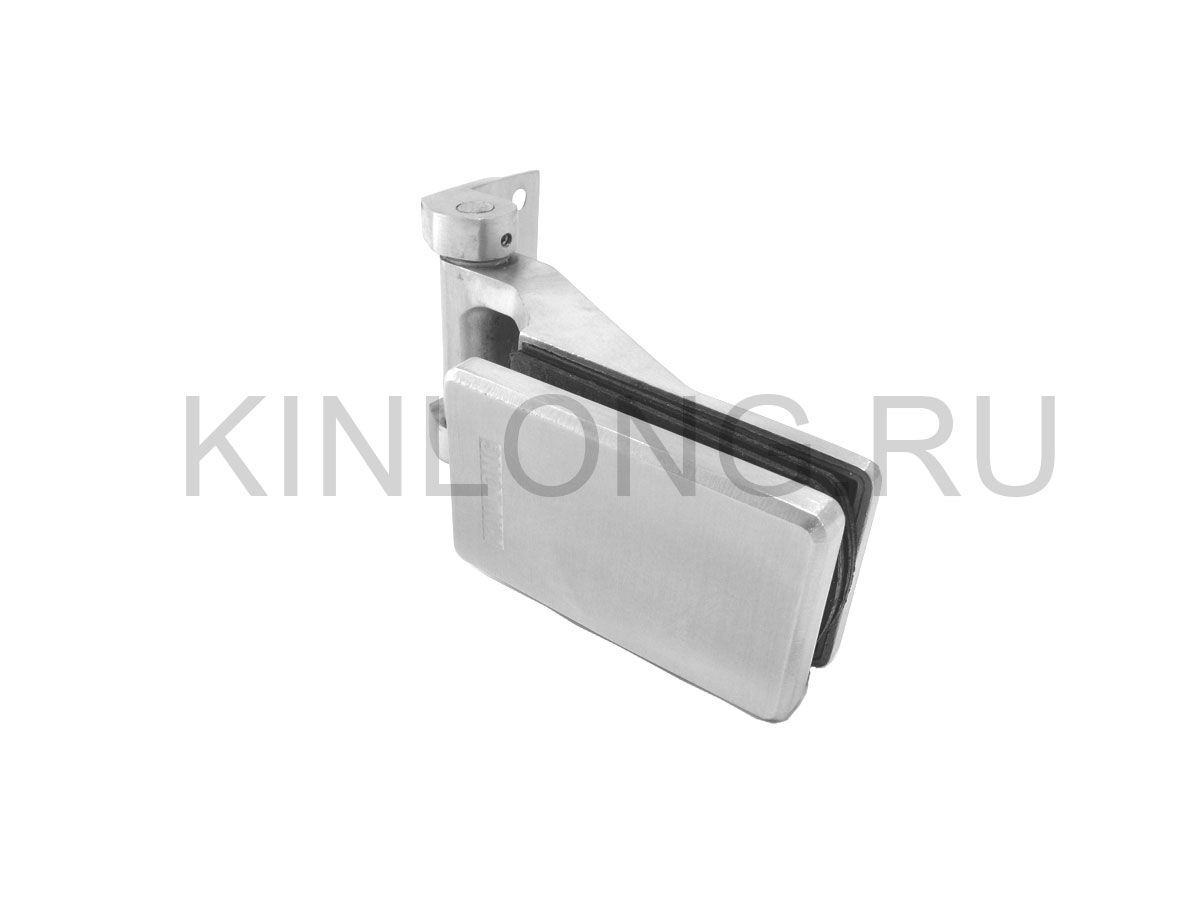 01 KHY12220 (JL05) Петля на раму,стену для стеклянной створки AISI 304, SSS KINLONG