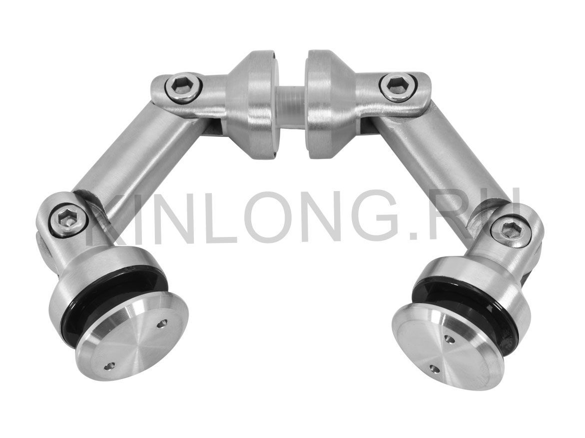 FE402-52,5 Крепление 3-х стекол, штанга 52,5 мм крышка, AISI 304, SSS