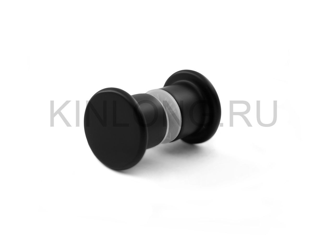 WLS91030 Ручка для стеклянной двери, AISI 304, BLACK (черный матовый) 