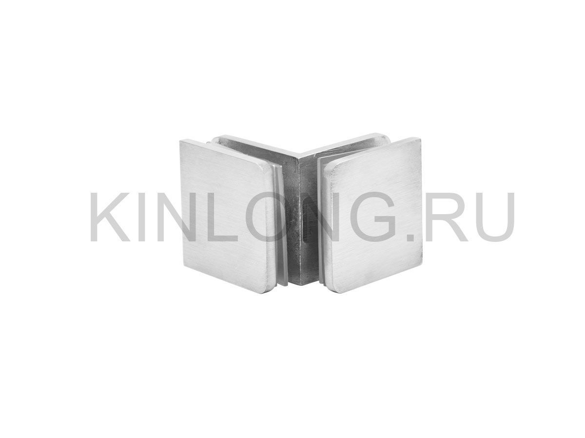 WWB11030 Коннектор стекло-стекло 90 градусов, AISI 304, SSS