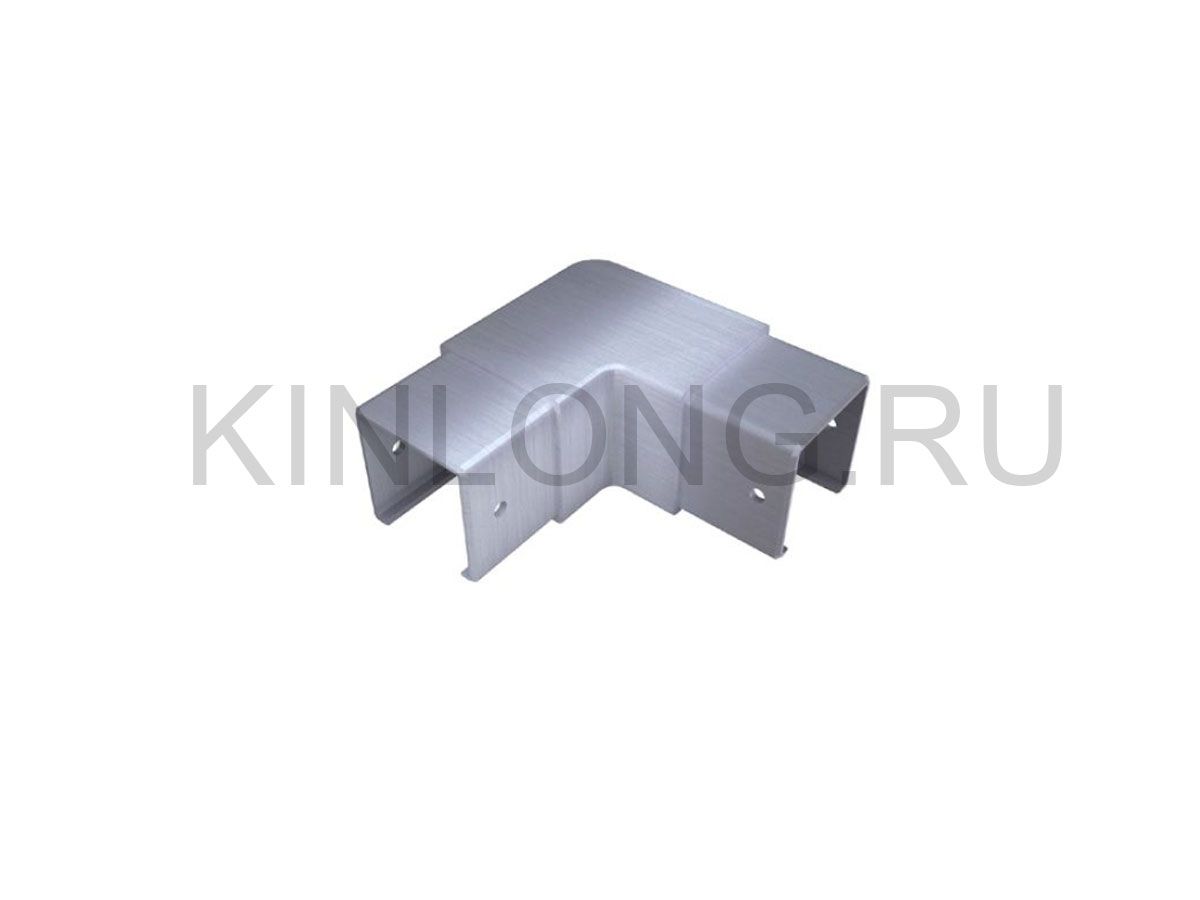 INH303 Поворот 90⁰ для поручня 40*40*1,5мм; AISI 304; SSS