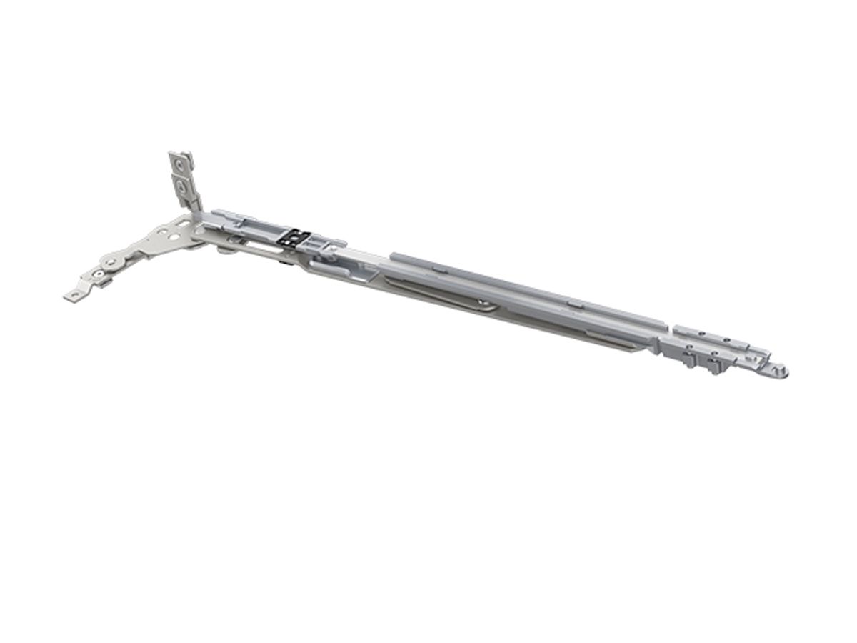 XYHPS102L SIVER Ножницы пов.отк, скрытые, левые, 90°, 750-1000мм, (применяется с XYHDX100L)
