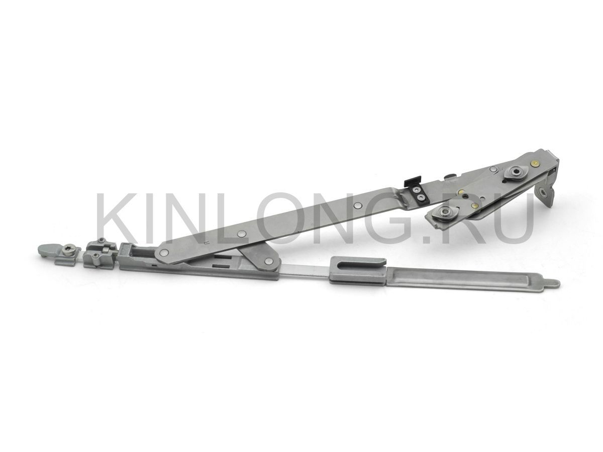 XYLG008FR Петля верхняя поворотно-откидная скрытая правая, 95 град, 490-850 мм