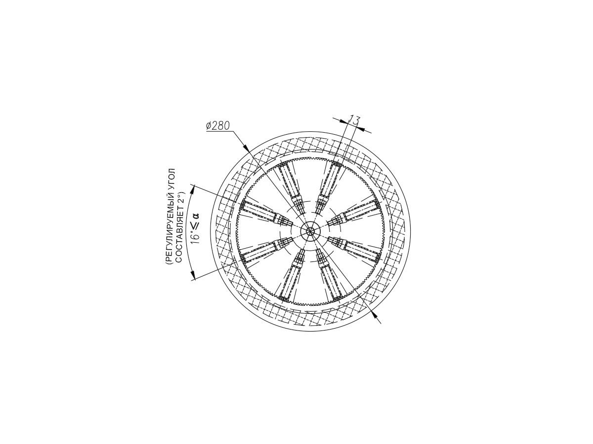 05 JQ280A8  КЛЭМП (Кронштейн) KIN LONG