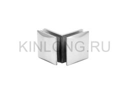 WWB13030 Коннектор стекло-стекло 90 градусов, AISI 304, SSS