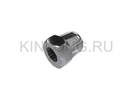 TC11-06 Гайка М16 колпачковая матовая высокая, AISI 316