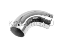 LJW02 Cоединитель поручня Ø44.5; 90 град PSS; AISI 304