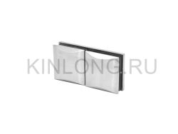 WWB13050 Коннектор стекло-стекло 180 градусов, AISI 304, SSS