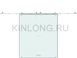 TL800-2W Серия Hall. Набор фурнитуры двустворчатый, монтаж на стену.