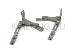 ZX-NKJL10 L/R Комплект петель R/L KINEX  «Milky Way» 70кг/90° поворотное