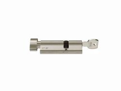 XSXA32B47/G SIVER Цилиндр профильный с ручкой А 32мм / B47мм SIVER