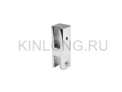 CG501-02 Стеклодержатель штанга-стекло 30х10 мм, Т=8-12мм, AISI 304, PSS