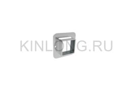 LJG03 Торцевое крепление поручня к стене 40х40; SSS; AISI 316