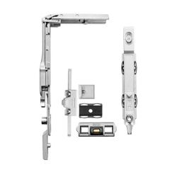 ZX-ATZ20 Набор фурнитуры А (регулируемый) KINEX "Milky Way M20" 80 кг/180°  ZX-ATZ20