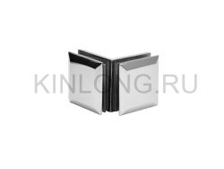 WWB12030 Коннектор стекло-стекло 90 градусов,  PSS, AISI 304
