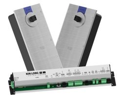 BDD80218A Напольный доводчик с электроприводом для двухстворчатой двери до 300 кг. (комплект)