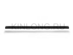 WTL10070 Трек направляющий L=2000 мм, AISI 304, BLACK (черный матовый) 