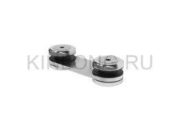 KMJ3608B (Y908F) Коннектор стекло-стекло с крышкой, AISI 304, SSS