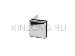 WWB12020 Коннектор стена-стекло 90 град, PSS, AISI 304