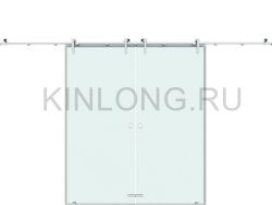 TL700-2W Серия Room. Набор фурнитуры двустворчатый, монтаж на стену.