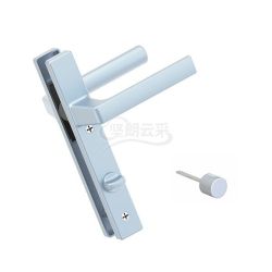 MZS120A/T - дверная ручка белая SIVER