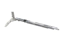 XYHPS100R SIVER Ножницы пов-отк, скрытые, правые, 90°, 470-750мм