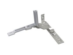 XYHDX100-L - Петля скрытая нижняя (до 90 кг) 90° 470-750 мм SIVER