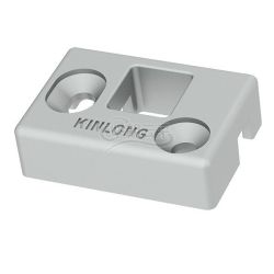 T-MSK130 - ответная планка шпингалета SIVER