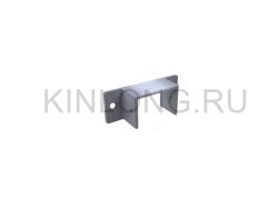 INH604 Фланец настенный для U поручня INH101; 40*60; AISI 304; SSS
