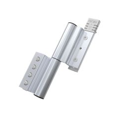 XMJ415L - Дверная видимая петля до 150 кг матовая SIVER