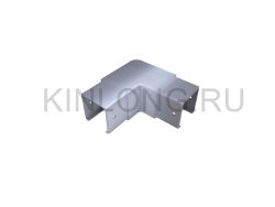 INH303 Поворот 90⁰ для поручня 40*40*1,5мм; AISI 304; SSS