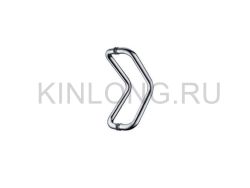 KLS45703 Ручка дверная L=330 мм, AISI 304, SSS/PSS