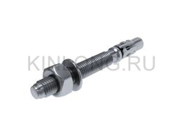 MAS-D-8-90 М8х90 Распорный клиновой анкер холодного цинкования, прочность 5.8